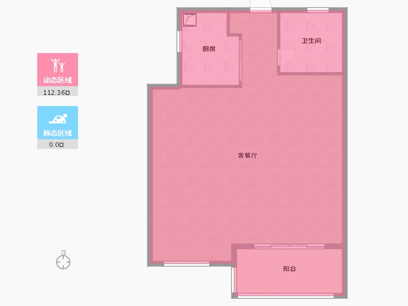 福建省-泉州市-美的公园天下-105.00-户型库-动静分区