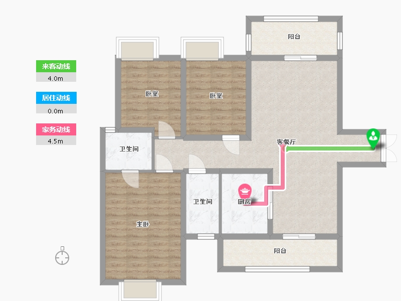 湖南省-郴州市-999-137.00-户型库-动静线