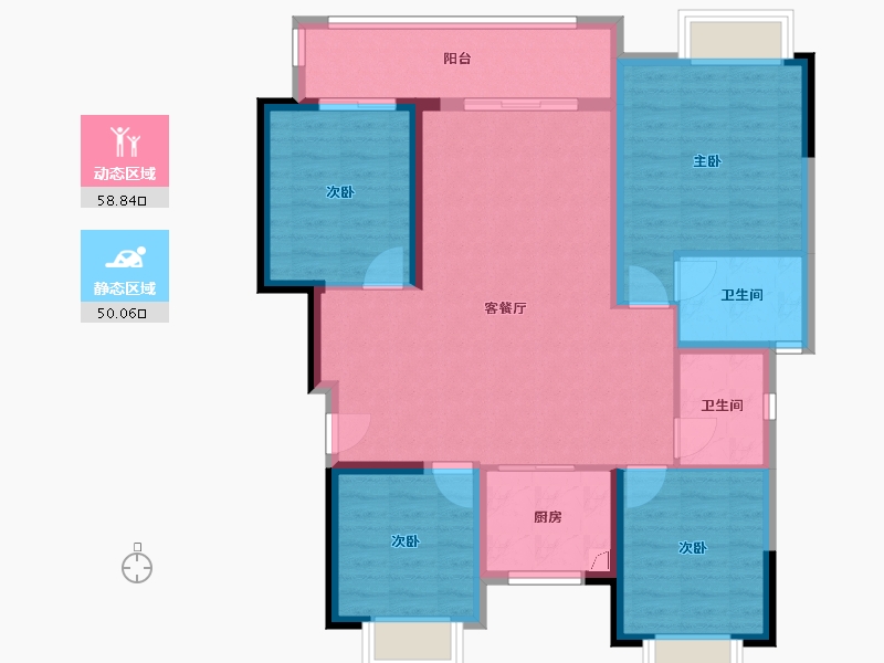 江西省-九江市-中梁财富书院-110.00-户型库-动静分区