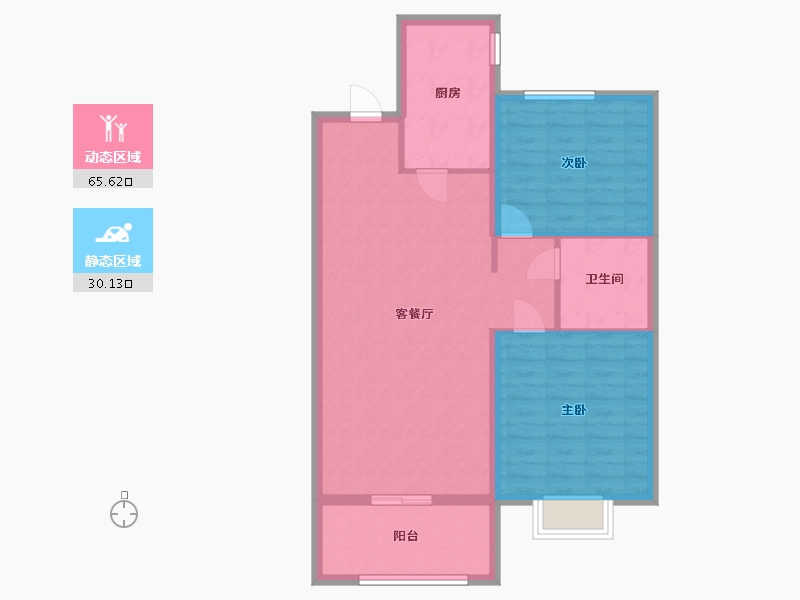 河北省-保定市-紫金府小区-87.00-户型库-动静分区