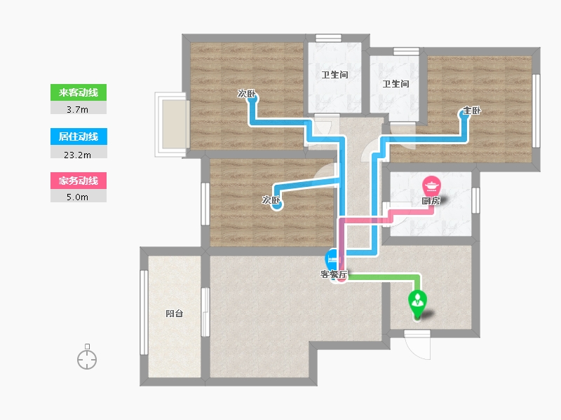 江西省-上饶市-紫阳御景-89.00-户型库-动静线