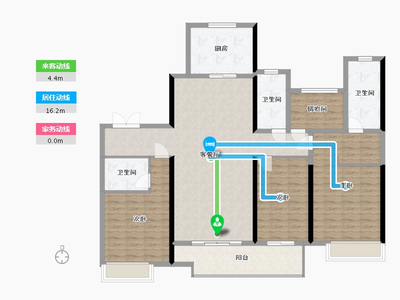 江苏省-连云港市-吾悦和府-168.00-户型库-动静线