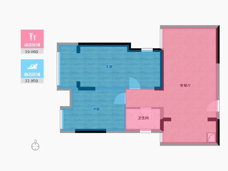 湖北省-武汉市-城投秀水青城-100.00-户型库-动静分区