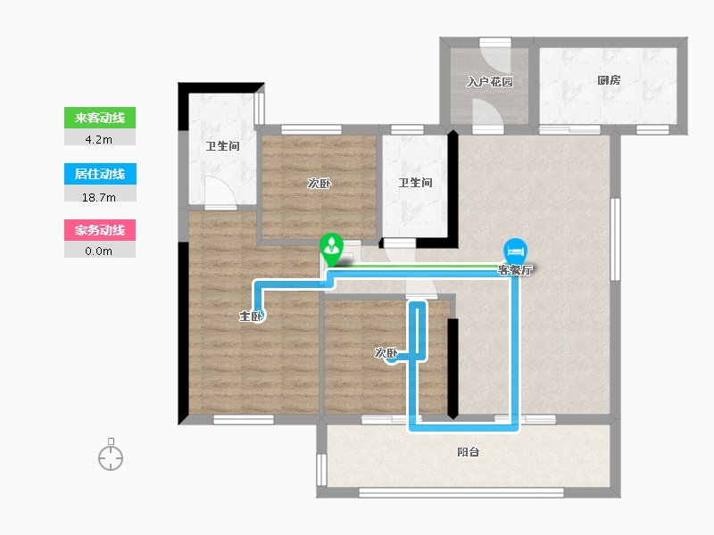 贵州省-铜仁市-金府壹号-92.00-户型库-动静线