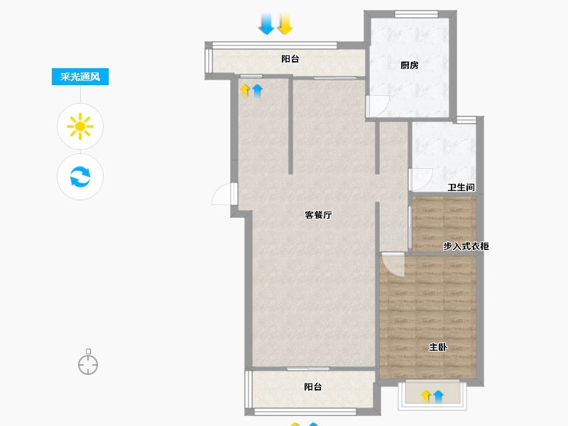 上海-上海市-紫东新苑-224.00-户型库-采光通风