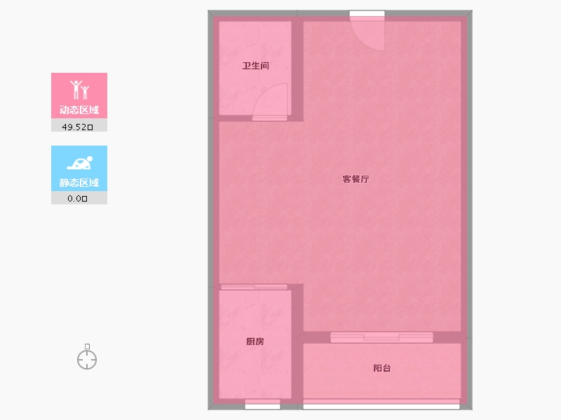 河北省-邢台市-三奕润城-49.00-户型库-动静分区