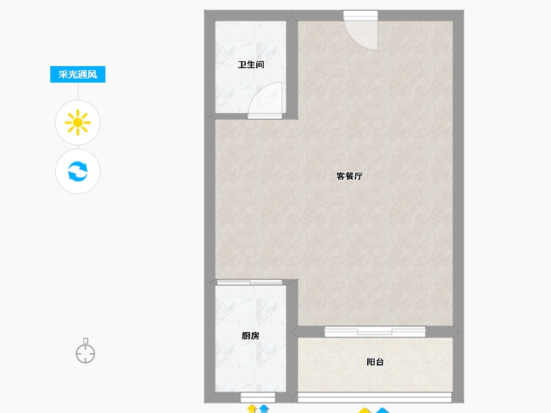 河北省-邢台市-三奕润城-49.00-户型库-采光通风