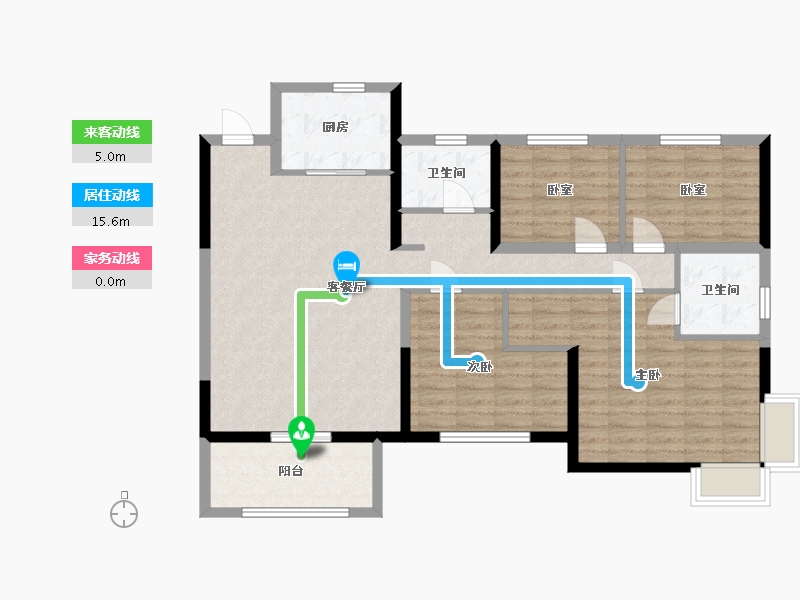 河南省-许昌市-中建观湖悦府-108.00-户型库-动静线