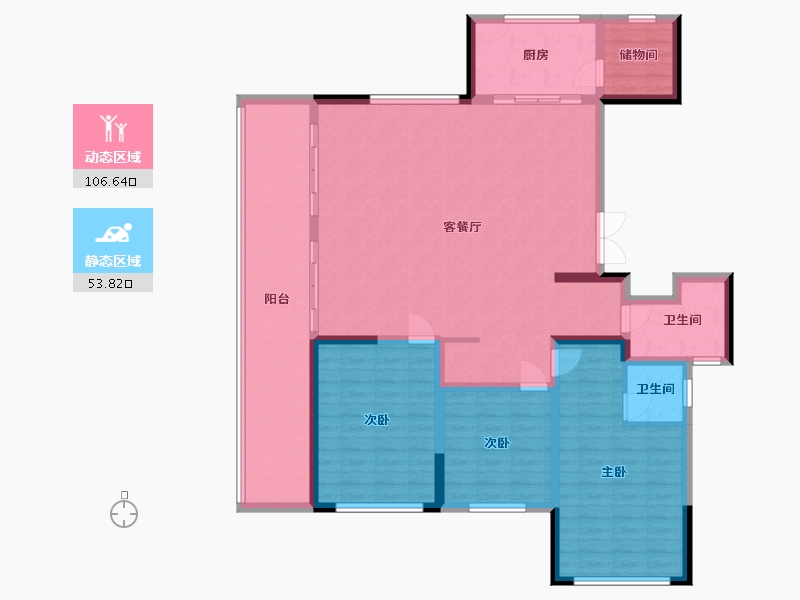 河南省-周口市-玖玺台-150.00-户型库-动静分区