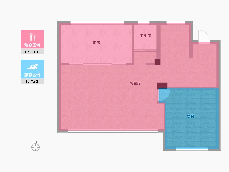 浙江省-宁波市-湖山一品-220.00-户型库-动静分区