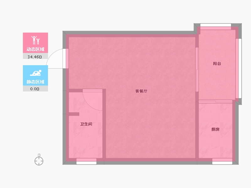 陕西省-西安市-华府新桃园-31.00-户型库-动静分区