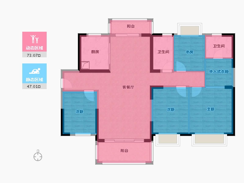 河北省-保定市-汇润城-南区-130.00-户型库-动静分区