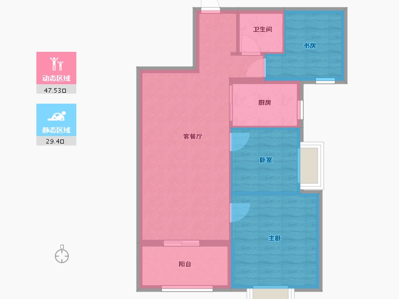 福建省-南平市-文华郡府-69.00-户型库-动静分区