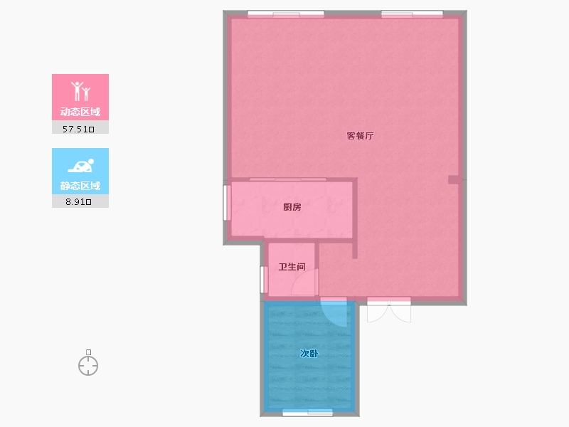 四川省-遂宁市-金科美湖湾香山-120.00-户型库-动静分区