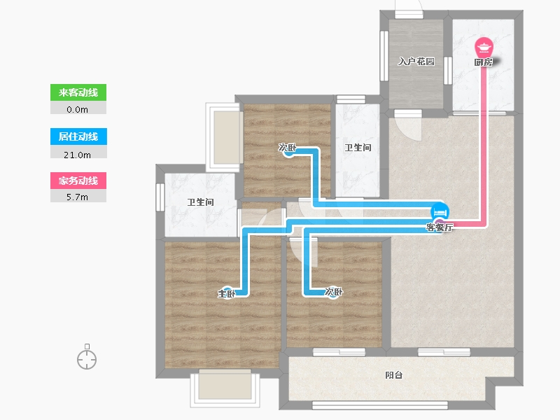 贵州省-毕节市-百里城-87.74-户型库-动静线