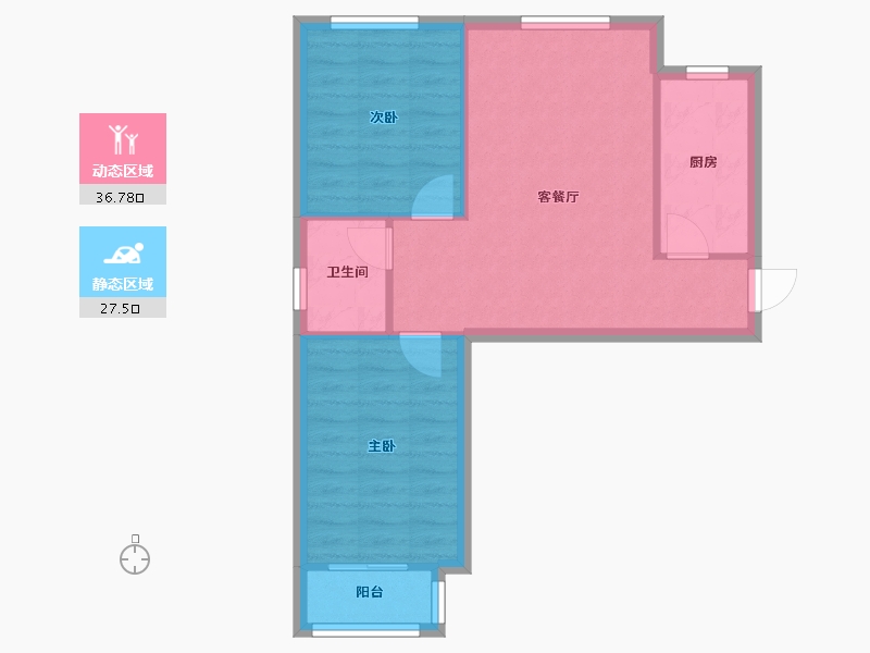 河北省-石家庄市-大谈裕园-130.00-户型库-动静分区