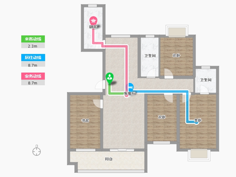 江西省-鹰潭市-华章·学府香颂-111.21-户型库-动静线