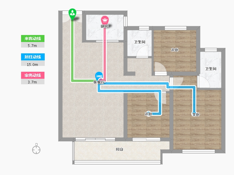 河南省-驻马店市-巨源城-82.50-户型库-动静线