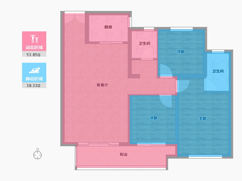 河南省-驻马店市-巨源城-82.50-户型库-动静分区