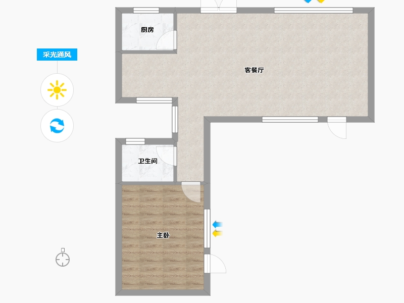 山西省-太原市-官山园著-180.00-户型库-采光通风