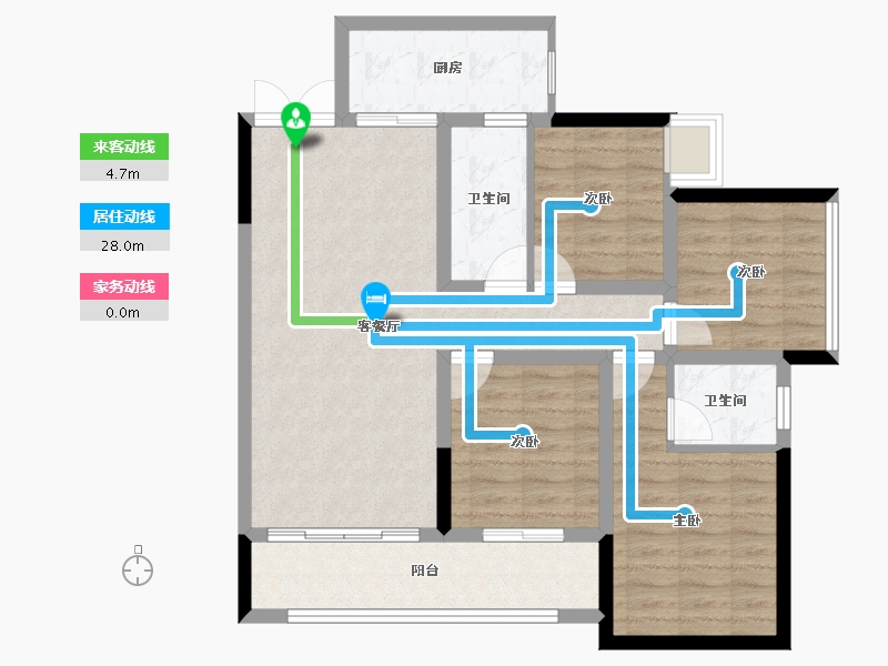 四川省-资阳市-佰盛天禧-89.12-户型库-动静线