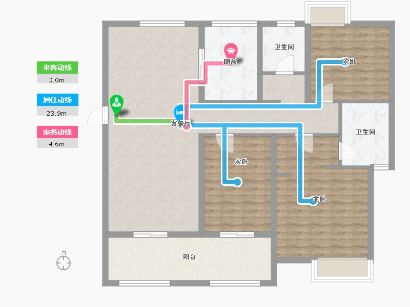 江西省-吉安市-庐陵文景-119.14-户型库-动静线