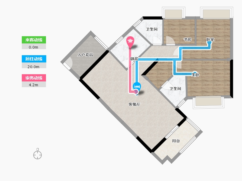 广西壮族自治区-河池市-河池澳门国际城-100.00-户型库-动静线