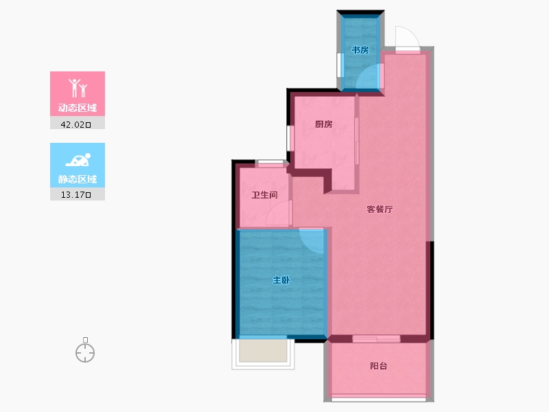 山西省-运城市-运城吾悦广场-48.44-户型库-动静分区