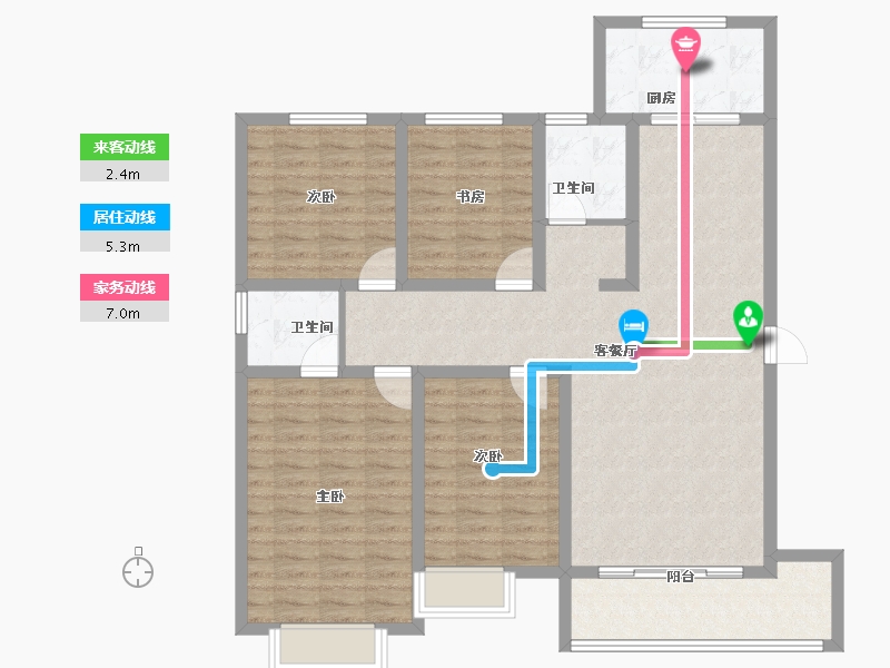 河南省-三门峡市-桥东河畔-114.26-户型库-动静线