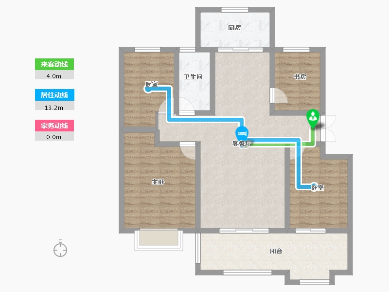 山东省-临沂市-利成首府-100.00-户型库-动静线