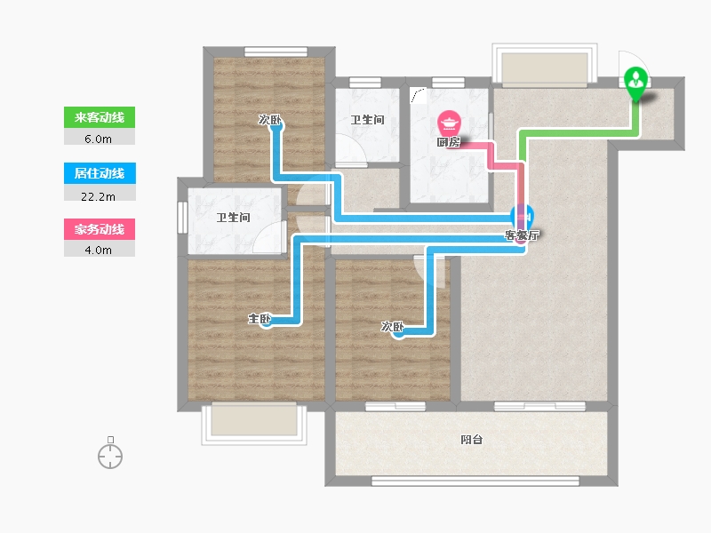 安徽省-阜阳市-海亮观澜学府-88.01-户型库-动静线