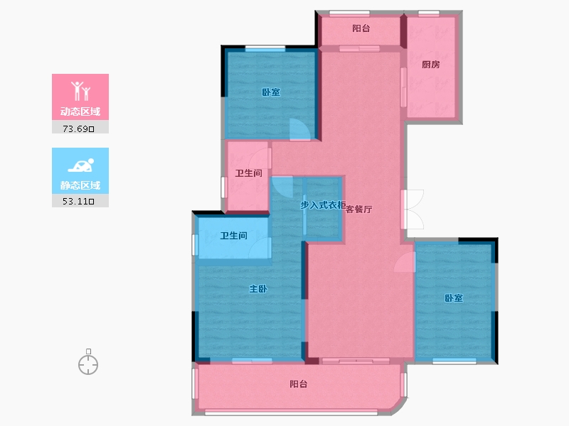 河南省-郑州市-建业君邻大院-115.00-户型库-动静分区