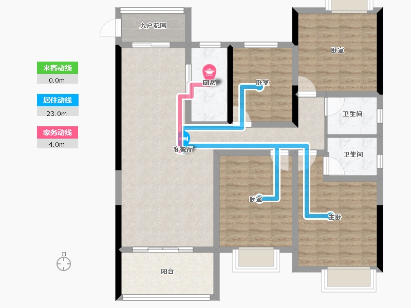 江西省-九江市-通源·柴桑郡-106.40-户型库-动静线