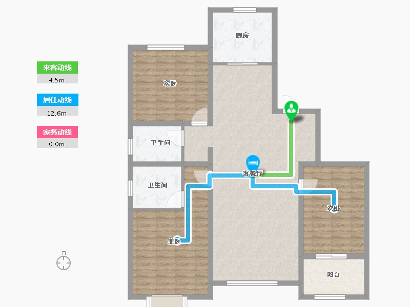 山东省-聊城市-精诚中央华府-116.00-户型库-动静线