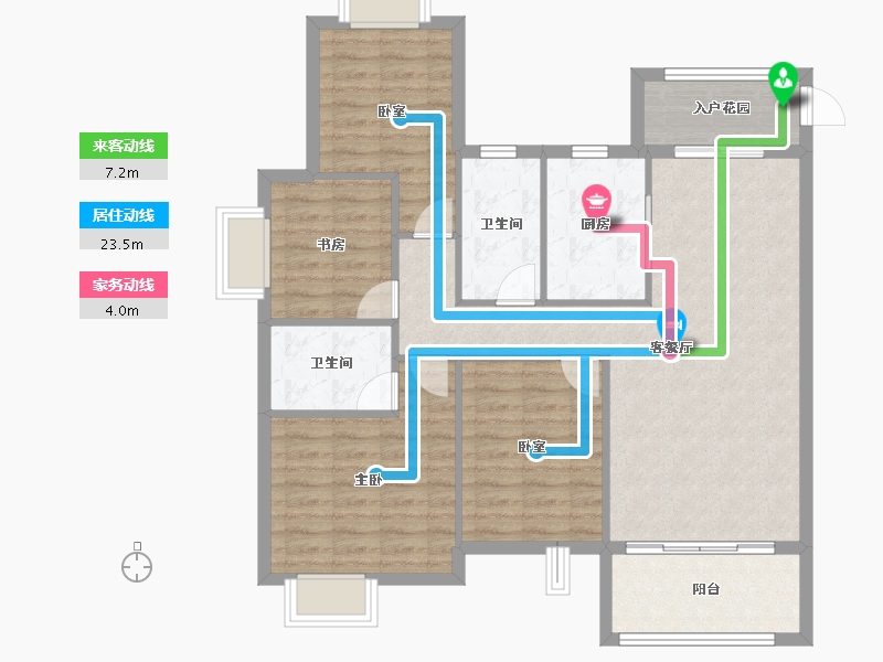 江西省-九江市-通源·柴桑郡-101.36-户型库-动静线