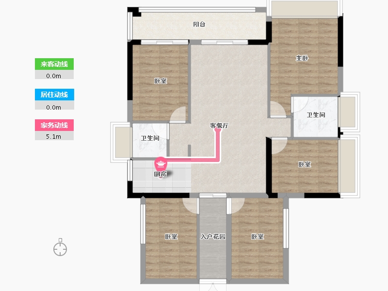 广西壮族自治区-玉林市-精通·御龙府-110.42-户型库-动静线