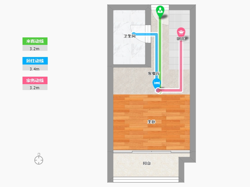 湖北省-黄冈市-浠水·润达国际-24.43-户型库-动静线