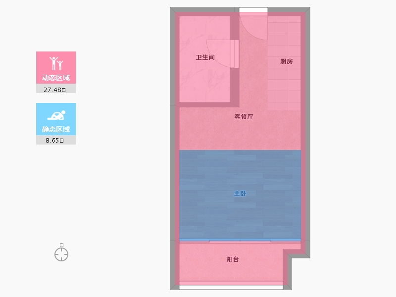 湖北省-黄冈市-浠水·润达国际-24.43-户型库-动静分区