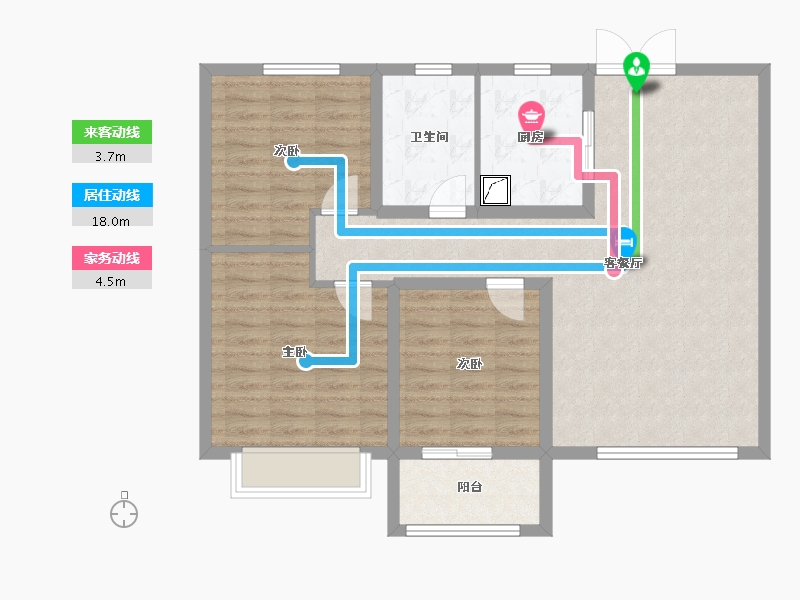 山东省-滨州市-秦皇壹号-92.00-户型库-动静线