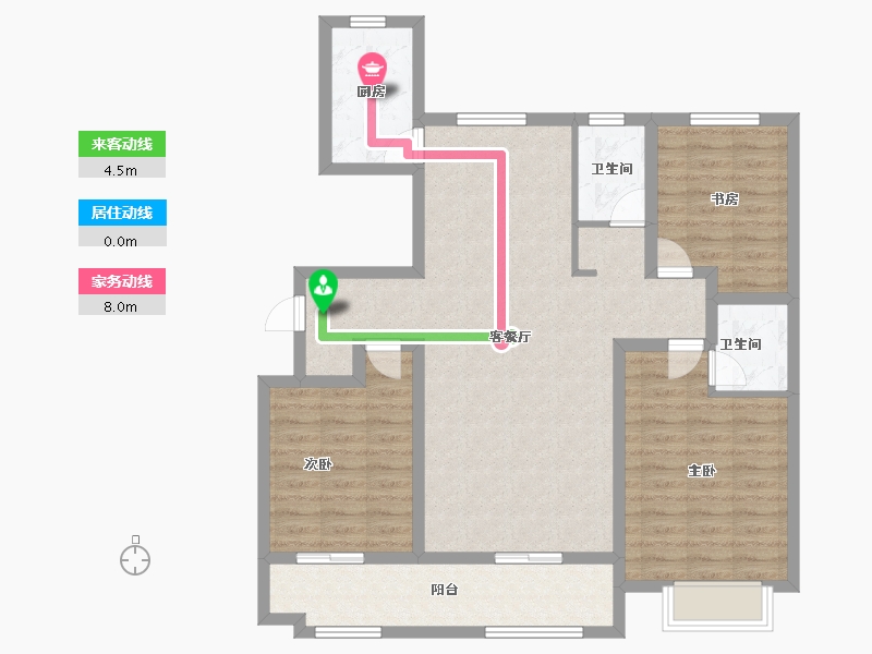 山东省-聊城市-昌隆府前雅郡-100.00-户型库-动静线