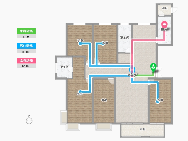 河北省-沧州市-御河新城-197.15-户型库-动静线