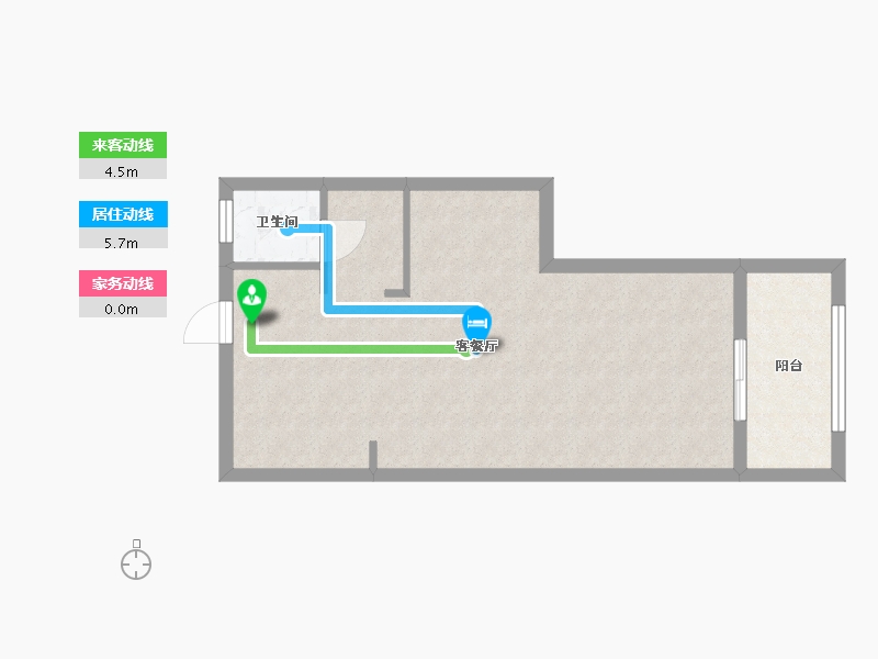 福建省-三明市-滨江-110.00-户型库-动静线