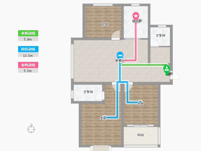 河南省-濮阳市-丽景上品-110.00-户型库-动静线