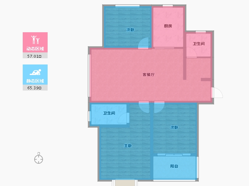 河南省-濮阳市-丽景上品-110.00-户型库-动静分区