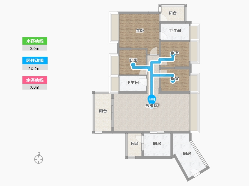 广东省-河源市-十里东岸江语城-117.96-户型库-动静线