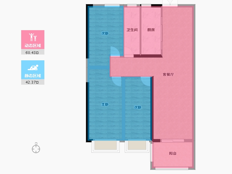 江西省-抚州市-学府天成-92.00-户型库-动静分区