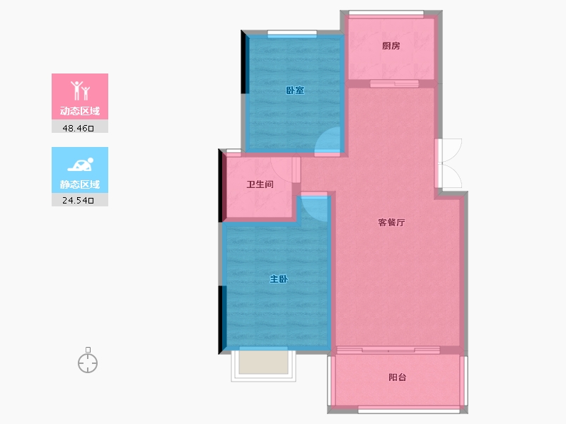 江西省-抚州市-丽水豪城-65.11-户型库-动静分区