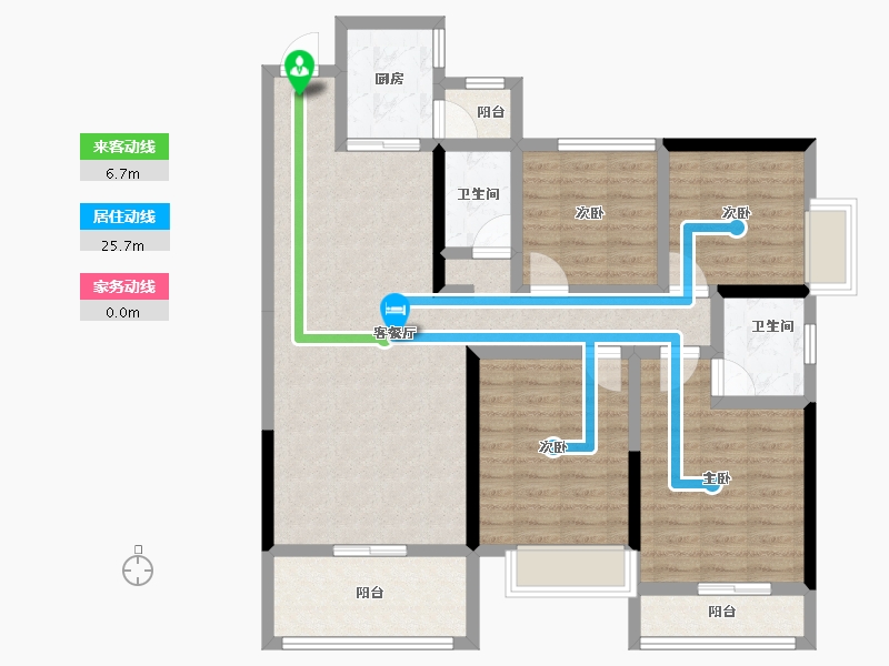 广西壮族自治区-河池市-泽良御景龙庭-101.78-户型库-动静线