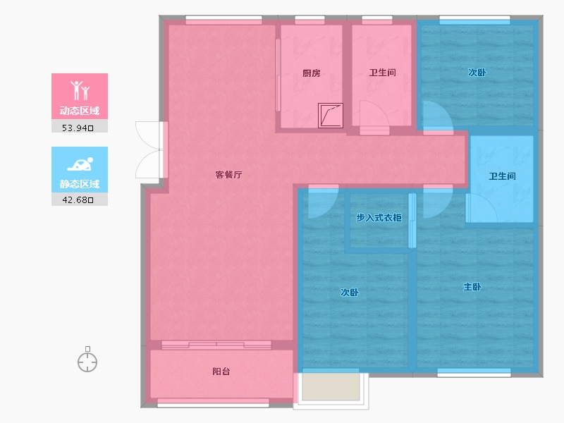 河北省-保定市-药都新城-107.00-户型库-动静分区