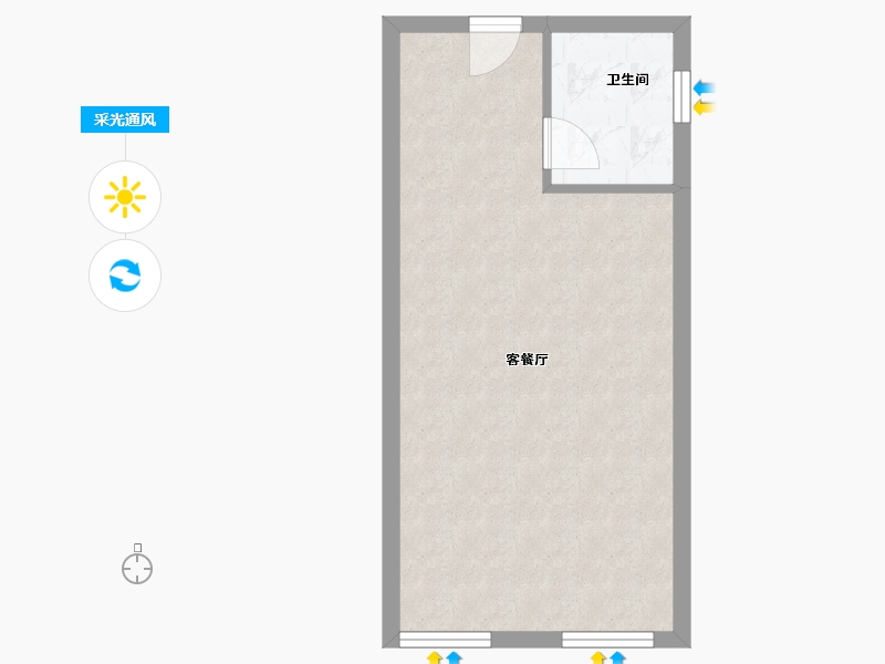 河南省-开封市-亿乘·帝湖世家-37.89-户型库-采光通风